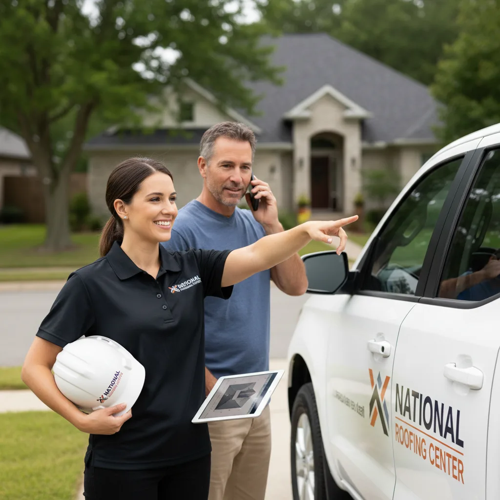 National Roofing Center customer support in Hiwassee